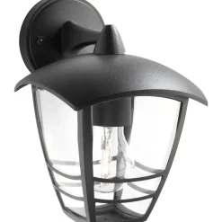 PHILIPS CREEK NED U/SENSOR UDENDØRS VÆGLAMPE SORT 60W