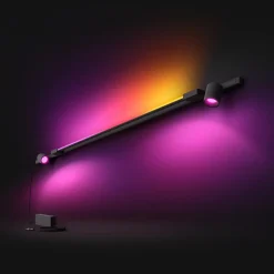 PHILIPS HUE PERIFO 2 SPOT SKINNESYSTEM SORT LED 5W