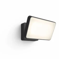 PHILIPS HUE W WELCOME UDENDØRS VÆGLAMPE 15W SORT