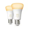 PHILIPS HUE WA 2-PAK SMART LED PÆRE E27 STANDARD 9W