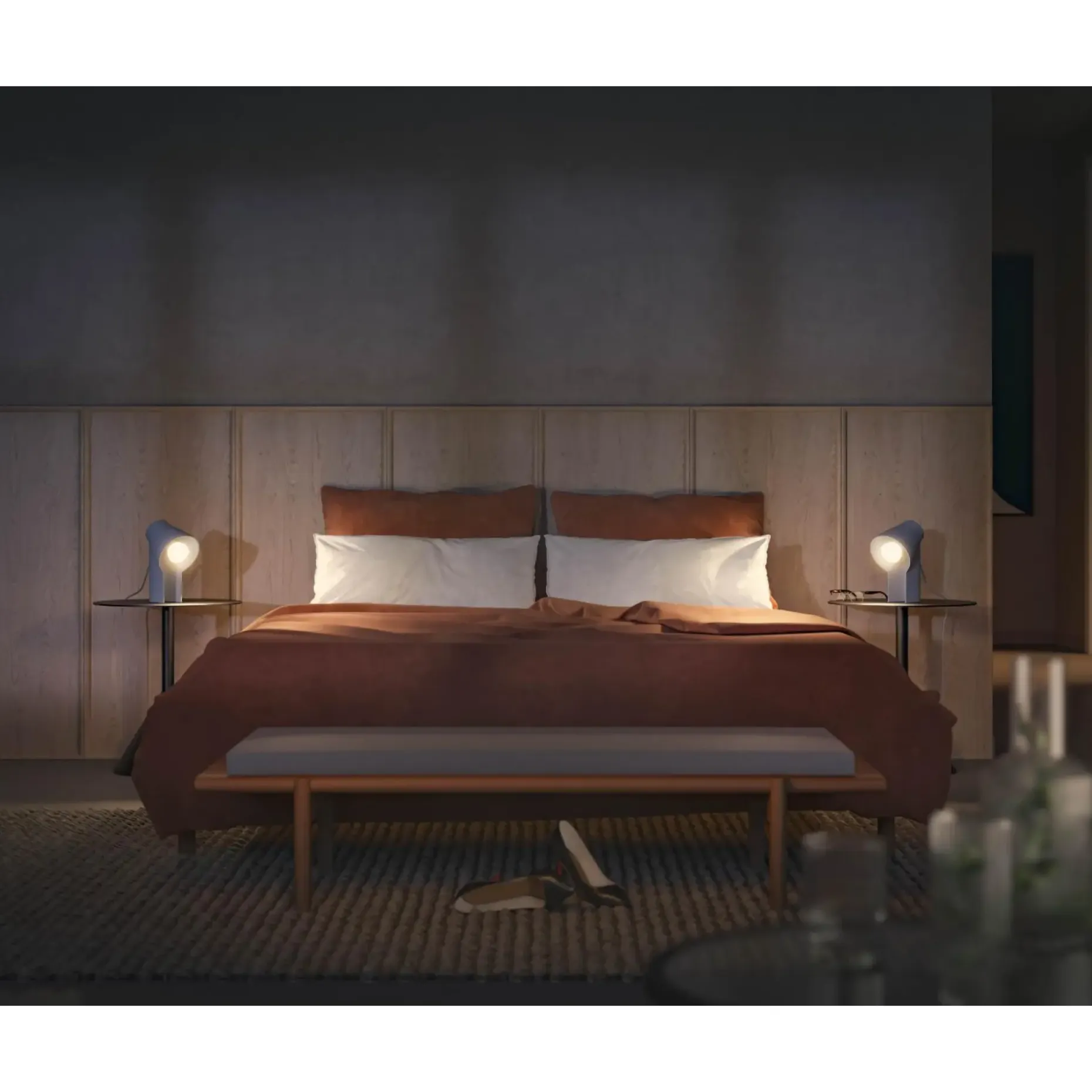 PHILIPS HUE WA 2-PAK SMART LED PÆRE E27 STANDARD 9W