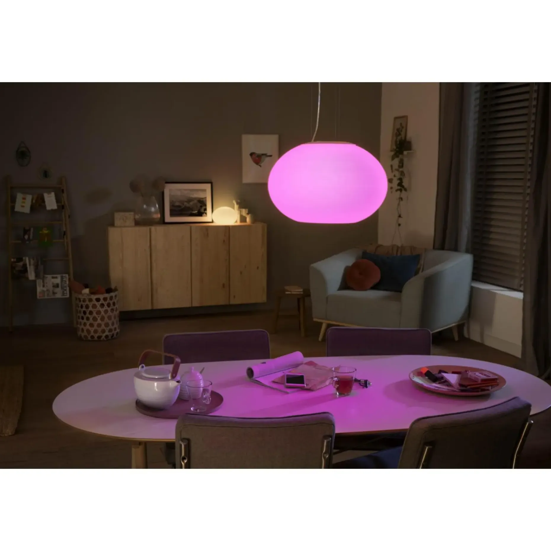PHILIPS HUE WCA FLOURISH PENDEL HVID 40,1 CM