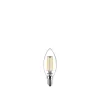 PHILIPS 2-PAK KLAR LED PÆRE KERTE E14 4W