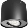 PHILIPS PHASE PÅBYGNINGSSPOT SORT INTEGRERET LED 5W