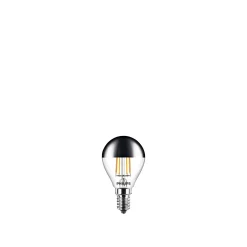 PHILIPS TOPFORSPEJLET LED PÆRE KRONE E14 4W