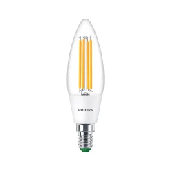 PHILIPS ULTRA EFFICIENT LED PÆRE KERTE E14 2W