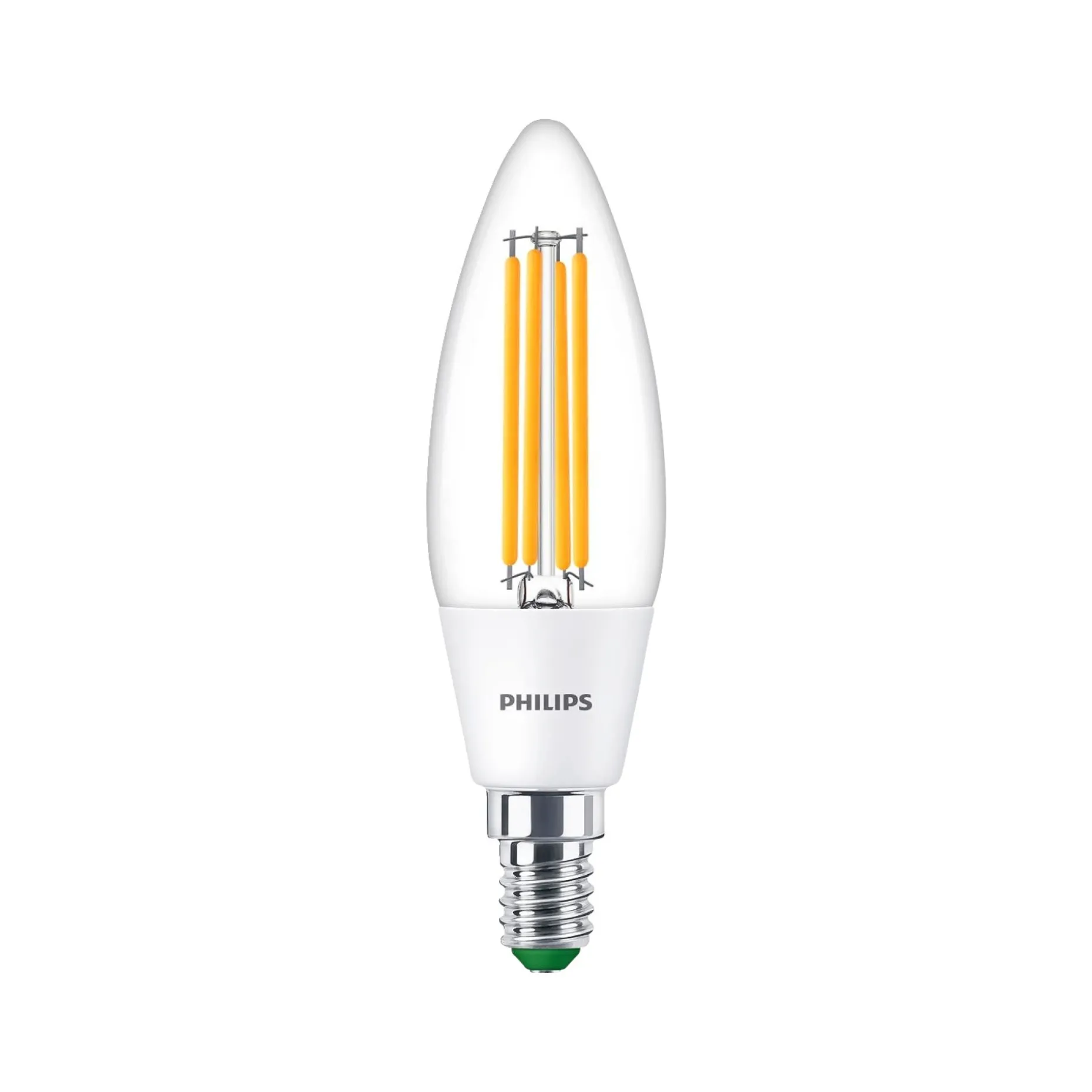 PHILIPS ULTRA EFFICIENT LED PÆRE KERTE E14 2W