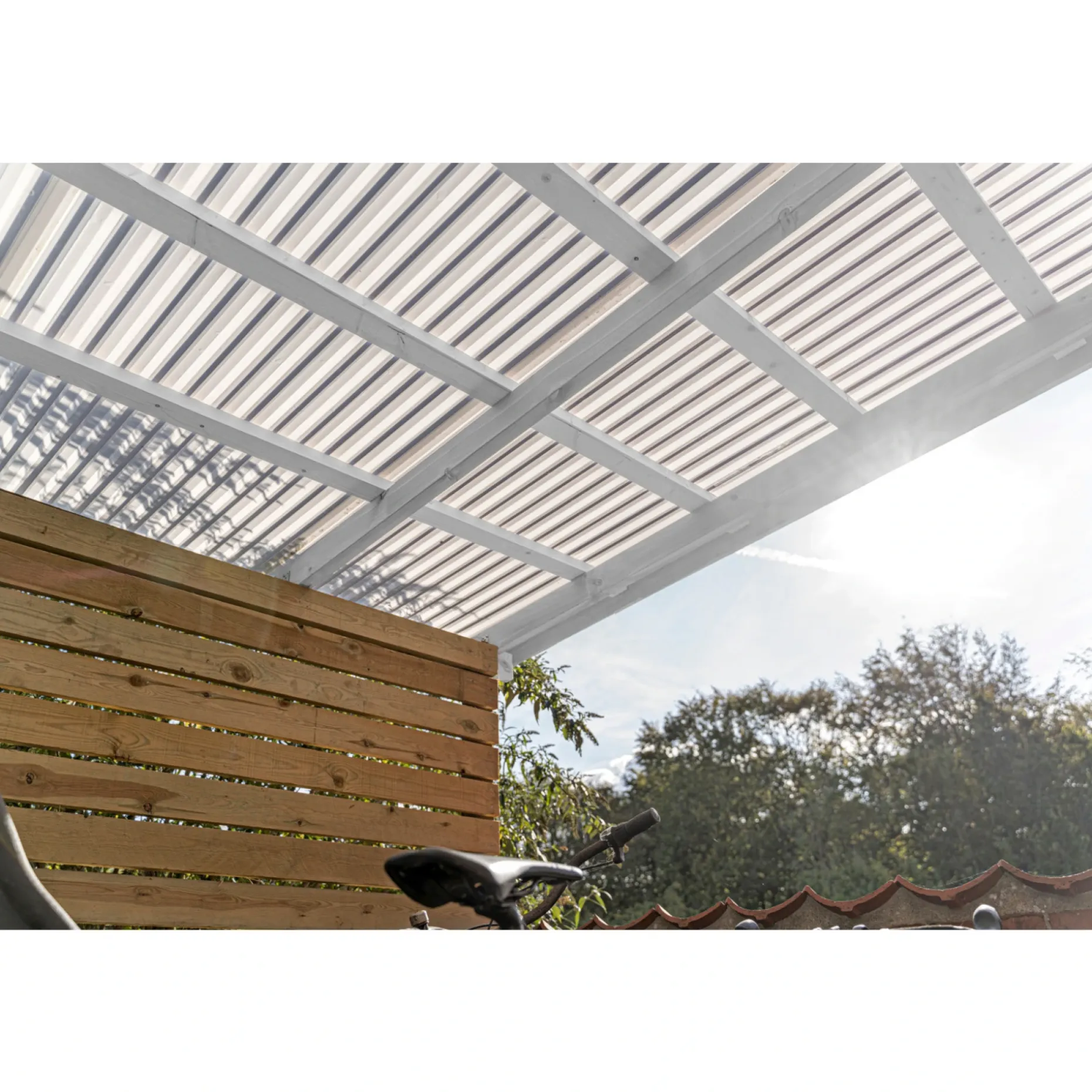 PLASTMO JÄRBOPRO TRAPEZPLADE 360 CM 104 CM KLAR