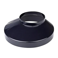 PLASTMO PLAST 75/130 MM BRØNDKRAVE SORT
