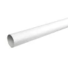 PLASTMO PLAST 75 MM X 3 M NEDLØBSRØR HVID