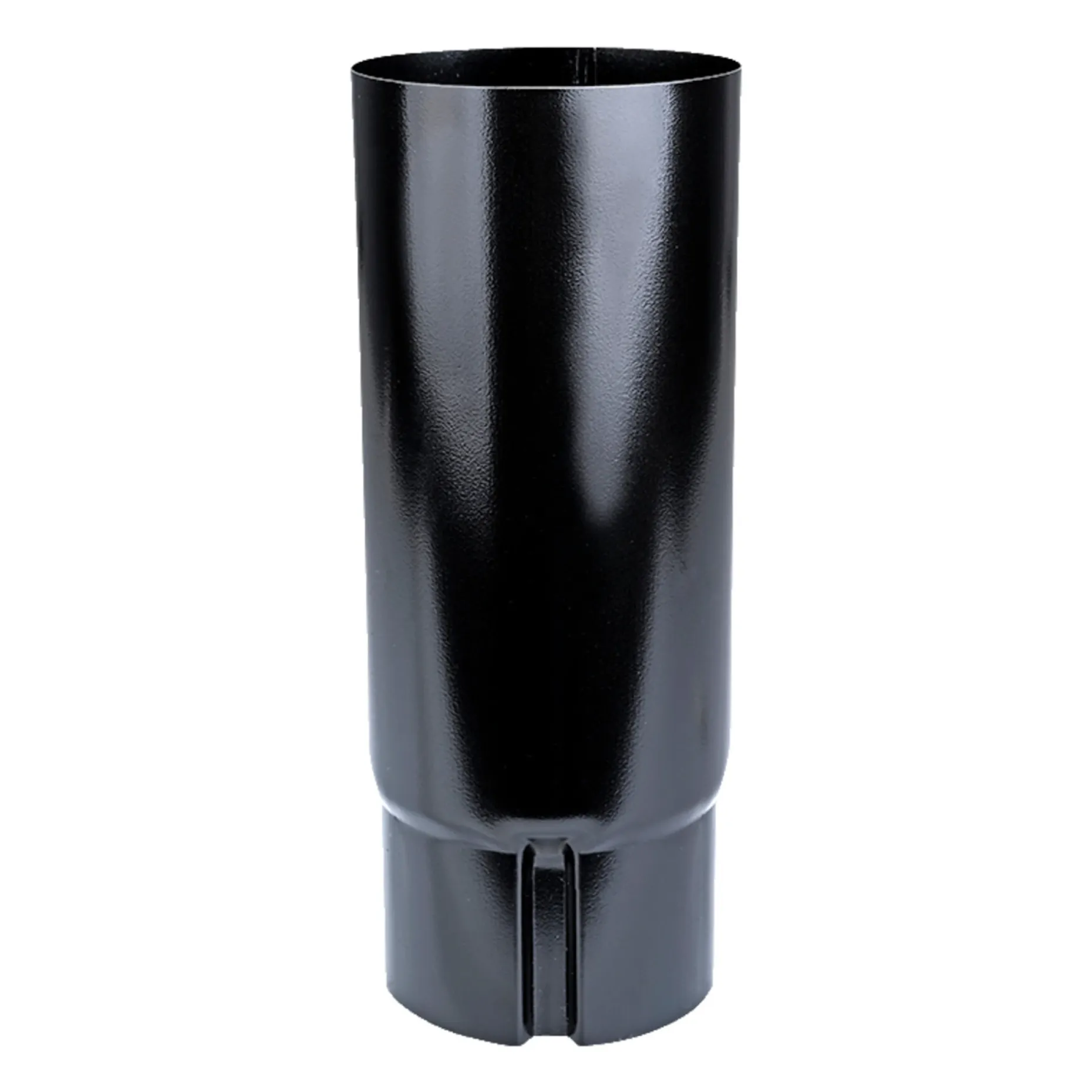 PLASTMO SORT STÅL SORT 75 MM SOKKELKNÆ