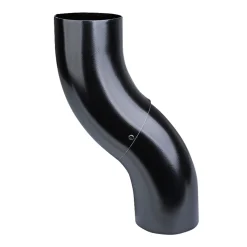 PLASTMO SORT STÅL SORT 75 MM NEDFØRSEL