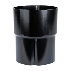 PLASTMO SORT STÅL SORT 75 MM RØRSAMLEMUFFE