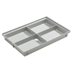 PLASTMO VARIO 2.0 BUNDRAMME 60,2X40,2 CM LYS GRÅ