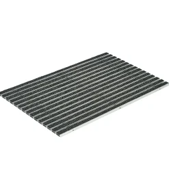 PLASTMO VARIO RIBBER DØRMÅTTE 60X40 CM ANTRACIT
