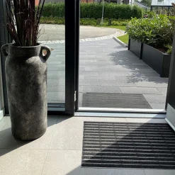 PLASTMO VARIO RIBBER DØRMÅTTE 60X40 CM ANTRACIT