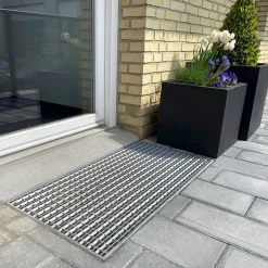 PLASTMO VARIO V-DESIGN 75X50 CM RIST 75X50 CM GALVANISERET STÅL