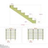 PLUS 7 TRIN TERRASSETRAPPE 1800 X 1220 MM