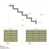 PLUS 6 TRIN TERRASSETRAPPE 1200 X 1050 MM