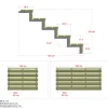 PLUS 5 TRIN TERRASSETRAPPE 1200 X 880 MM