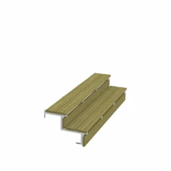 PLUS 2 TRIN TERRASSETRAPPE 1800 X 370 MM