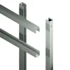 PLUS ARTURA STÅLRAMME GALVANISERET LOOK 90 X 135 CM