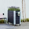 PLUS CUBIC BLOMSTERKASSE SORT 50 X 90 X 120 CM
