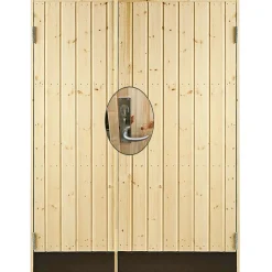 PLUS DOBBELT UDHUSDØR 55 X 1278 X 1978 MM HØJRE
