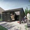 PLUS 2-MODULER M/DOBBELTDØR STANDARD MULTIHAVEHUS 10,5 M2