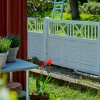 PLUS NOSTALGI HEGN FUNGICIDBEHANDLET & GRUNDMALET 2 GANGE HVID 180 X 95 CM