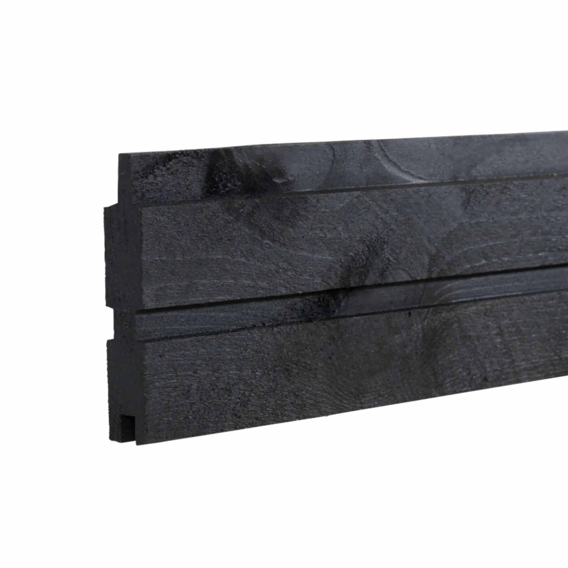 PLUS PROFILBRÆT TRYKIMPRÆGNERET OG GRUNDMALET SORT 2.50 X 14 CM