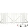 PLUS SKAGEN LÅGE FUNGICIDBEHANDLET OG GRUNDMALET 2 GANGE HVID 300 X 120 CM