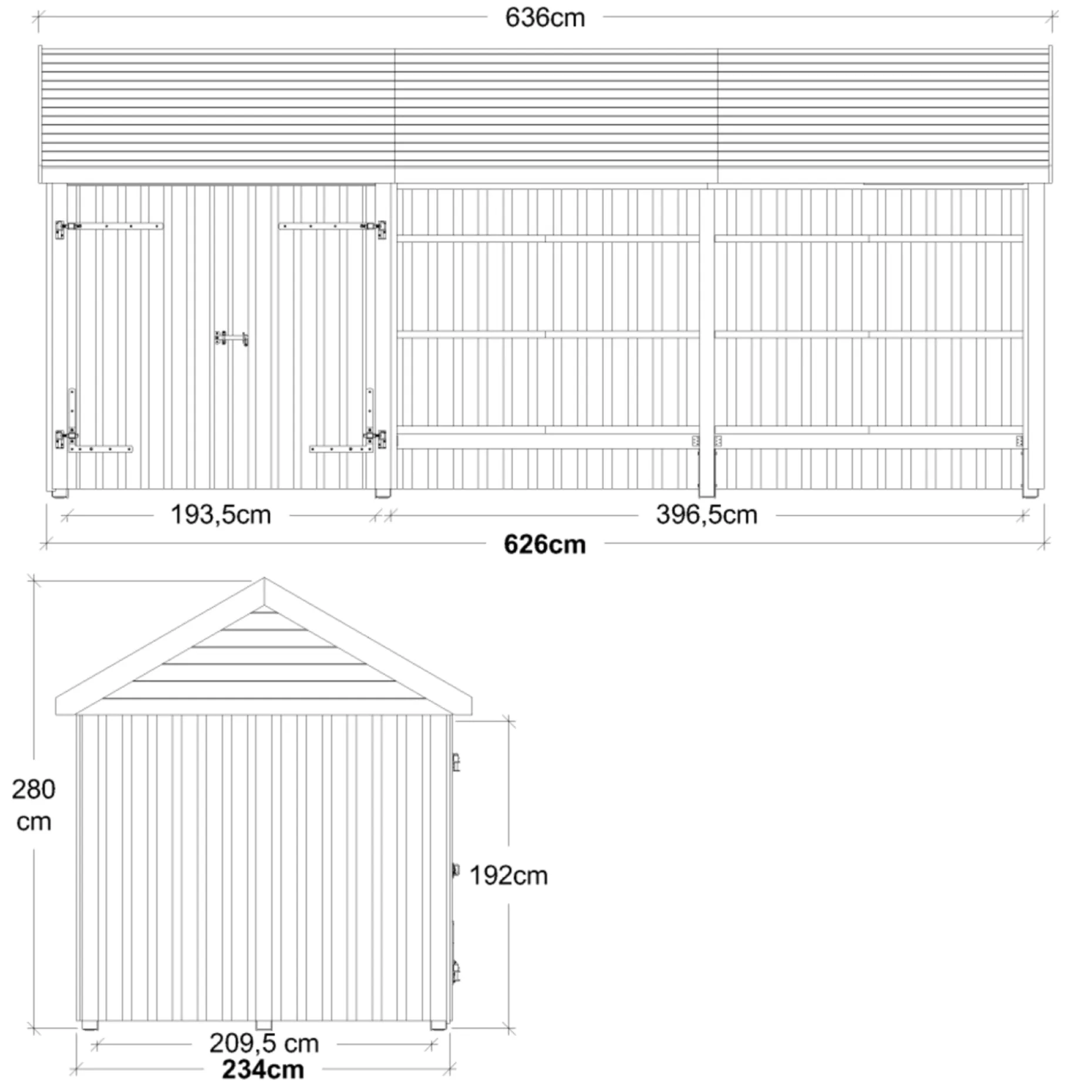 PLUS STANDARD HAVEHUS 14,5 M2