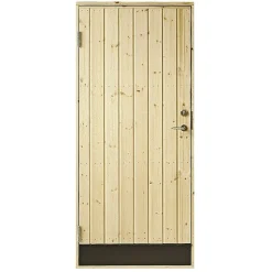 PLUS VIBO UDHUSDØRE PANEL UDHUSDØR 105 X 886 X 1978 MM VENSTRE