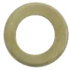 PN BESLAG DØRRING 17X10X3 MM MESSING 6 STK