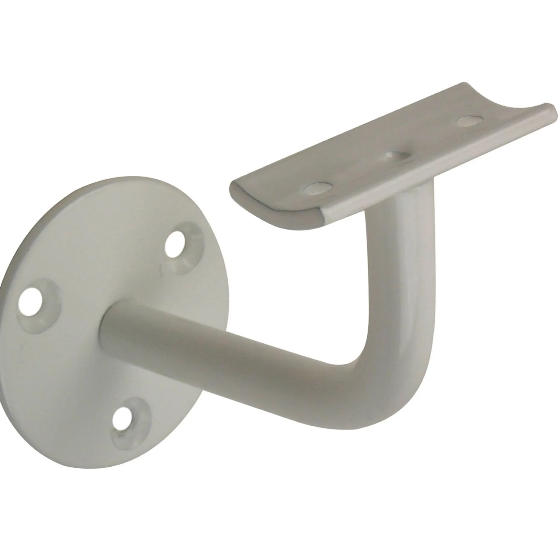 PN BESLAG GELÆNDERHOLDER 45X63X46 MM HVID 1 STK
