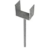 PN BESLAG STOLPEBÆRER 101X90X400 MM VARMGALVANISERET