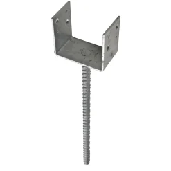 PN BESLAG STOLPEBÆRER 101X90X400 MM VARMGALVANISERET