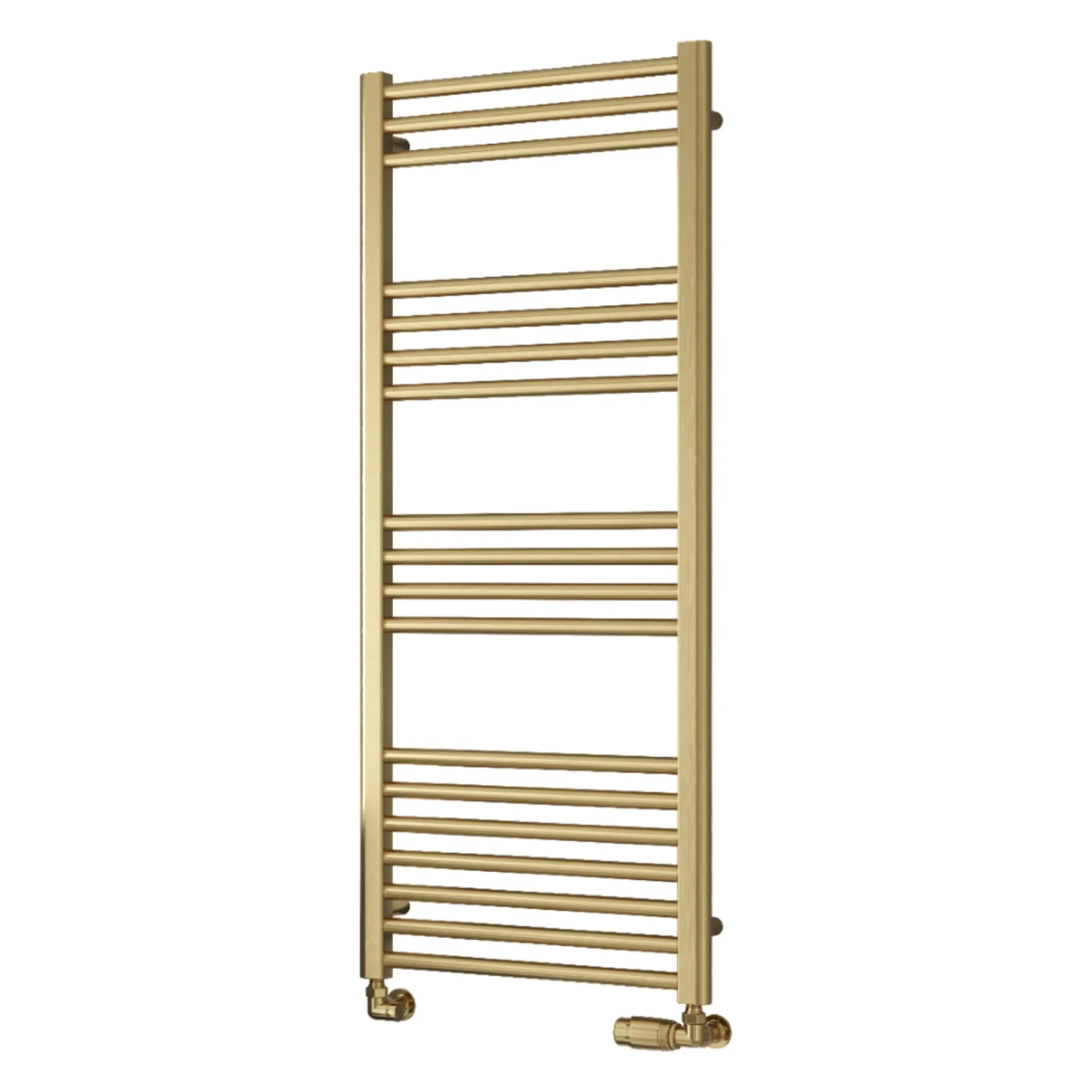 PRESTIGE OTTONE HÅNDKLÆDETØRRER, CENTRAL- OG FJERNVARME MESSING 500X1200MM
