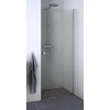 SCANBAD FLEXI MAT ALU PROFIL, 1 STK. BRUSEDØR KLAR GLAS 89 CM