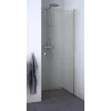 SCANBAD FLEXI MAT ALU PROFIL, 1 STK. BRUSEDØR KLAR GLAS 69 CM