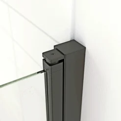 SCANBAD FLEXI SORT PROFIL, 1 STK. FOLDEDØR KLAR GLAS 89 CM