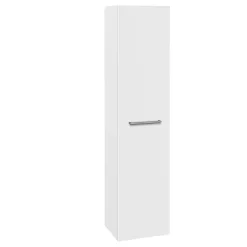 SCANBAD MULTO HØJSKAB HØJREHÆNGSLET HVID MAT 40 X 175 CM