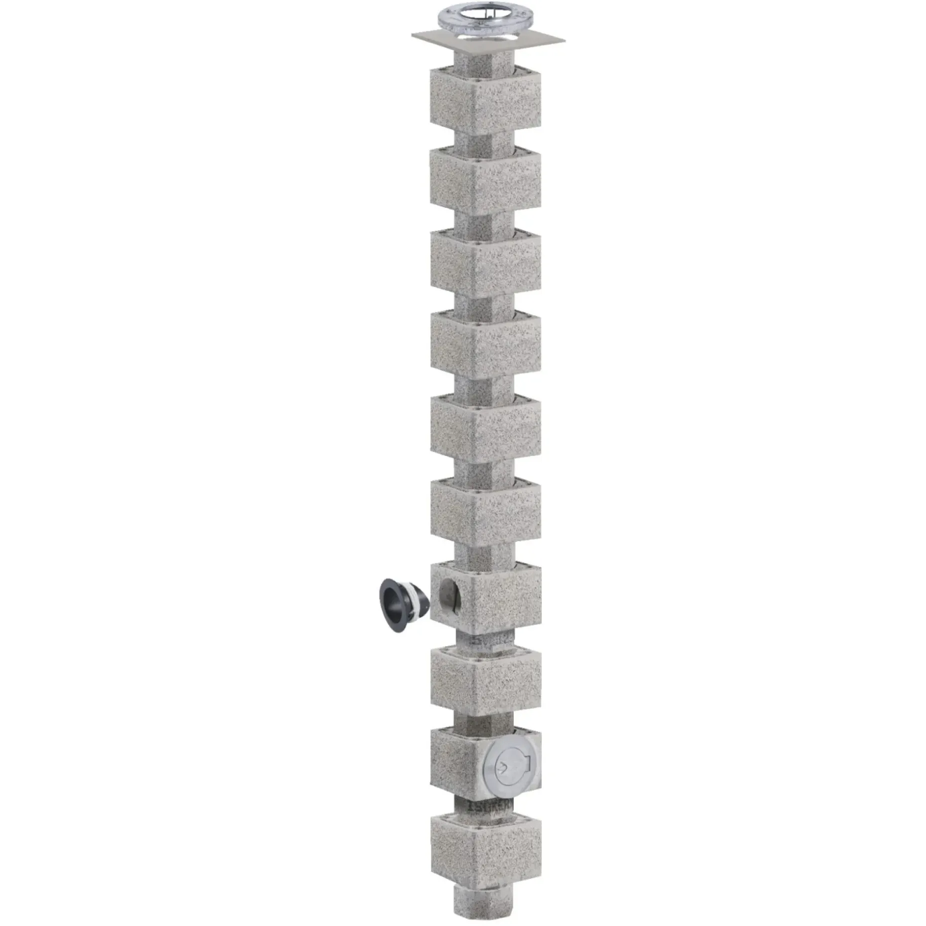SCHIEDEL ISOKERN YDERMODUL 30 X 44 X 44 CM Ø32,5 MM