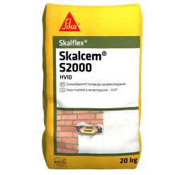 SIKA SKALFLEX SKALFLEX SKALCEM S2000 VANDSKURINGSMØRTEL HVID 20 KG