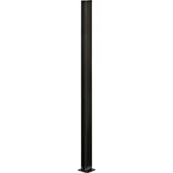SKAGEN SYSTEMHEGN STOLPE SORT ALUMINIUM 5 X 95 X 5 X 5 CM