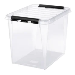 SMARTSTORE CLASSIC 50 OPBEVARINGSKASSE M. LÅG TRANSPARENT 52 L