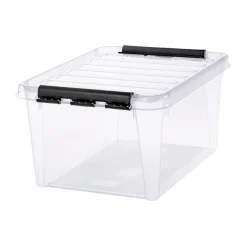 SMARTSTORE CLASSIC 31 OPBEVARINGSKASSE M. LÅG TRANSPARENT 32 L