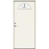 SWEDOOR ADVANCE-LINE CLASSIC BERLIOZ ECO FACADEDØR 77 X 948 X 2115 MM V HVID