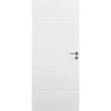 SWEDOOR ADVANCE-LINE STABLE EFFECT GLAT MASSIV DØR HVID 8X21